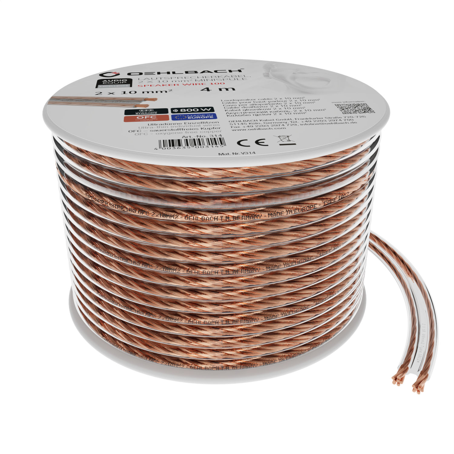 Speaker Wire SP-100 Lautsprecherkabel
