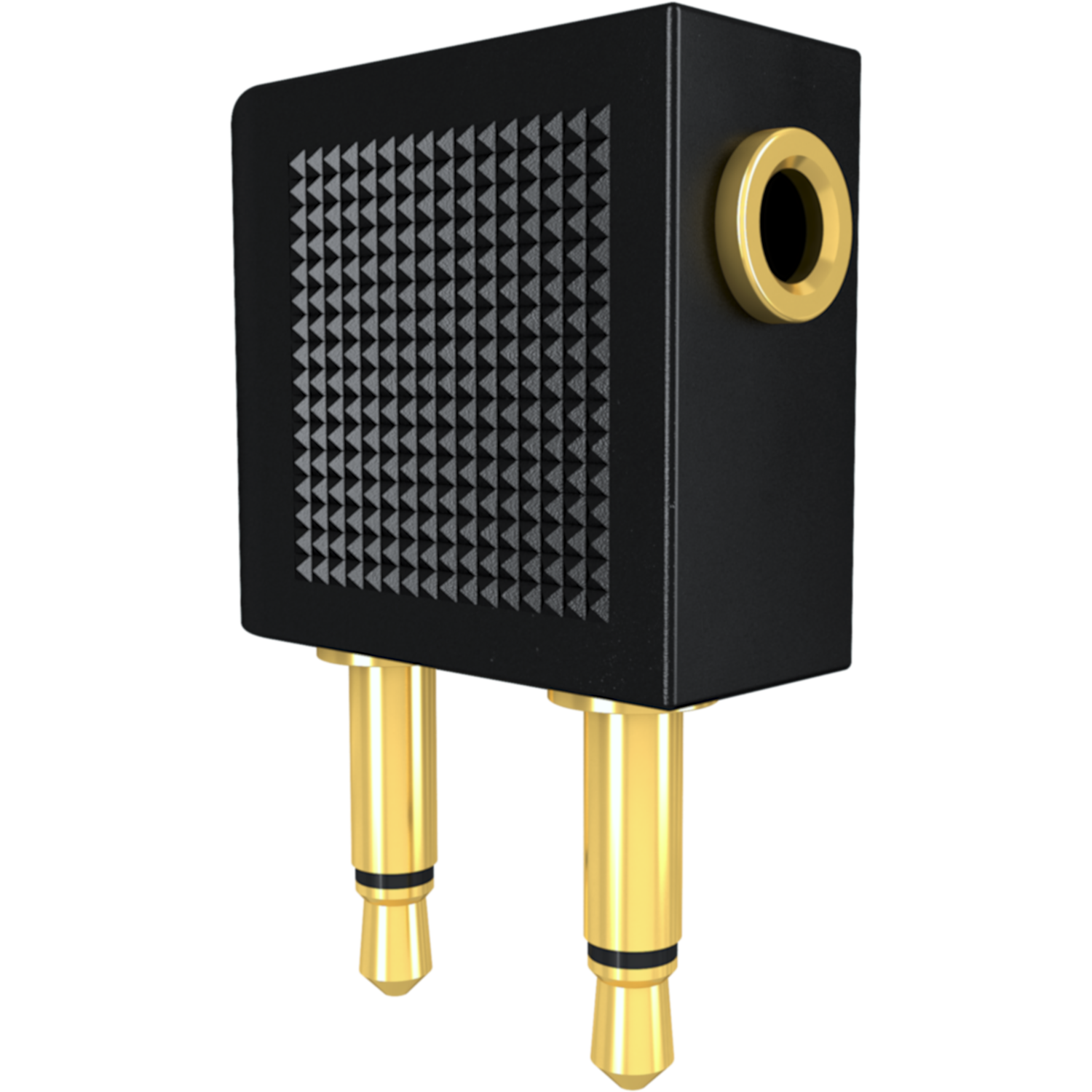 i-Jack AD-Flight Mobiler Y-Klinke-Adapter für Flugzeuge