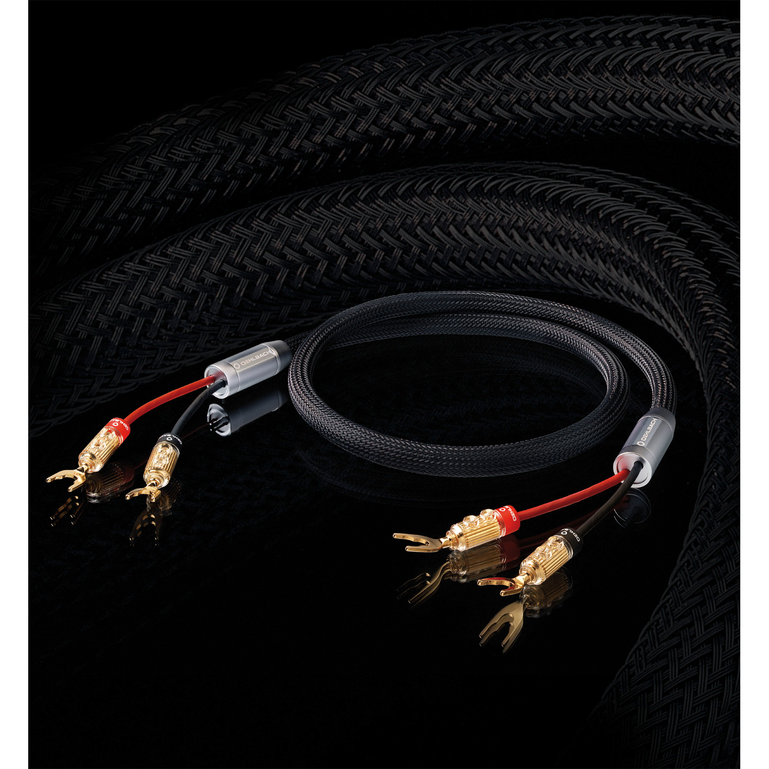 Fusion Two High End Lautsprecherkabel-Set mit Kabelschuh