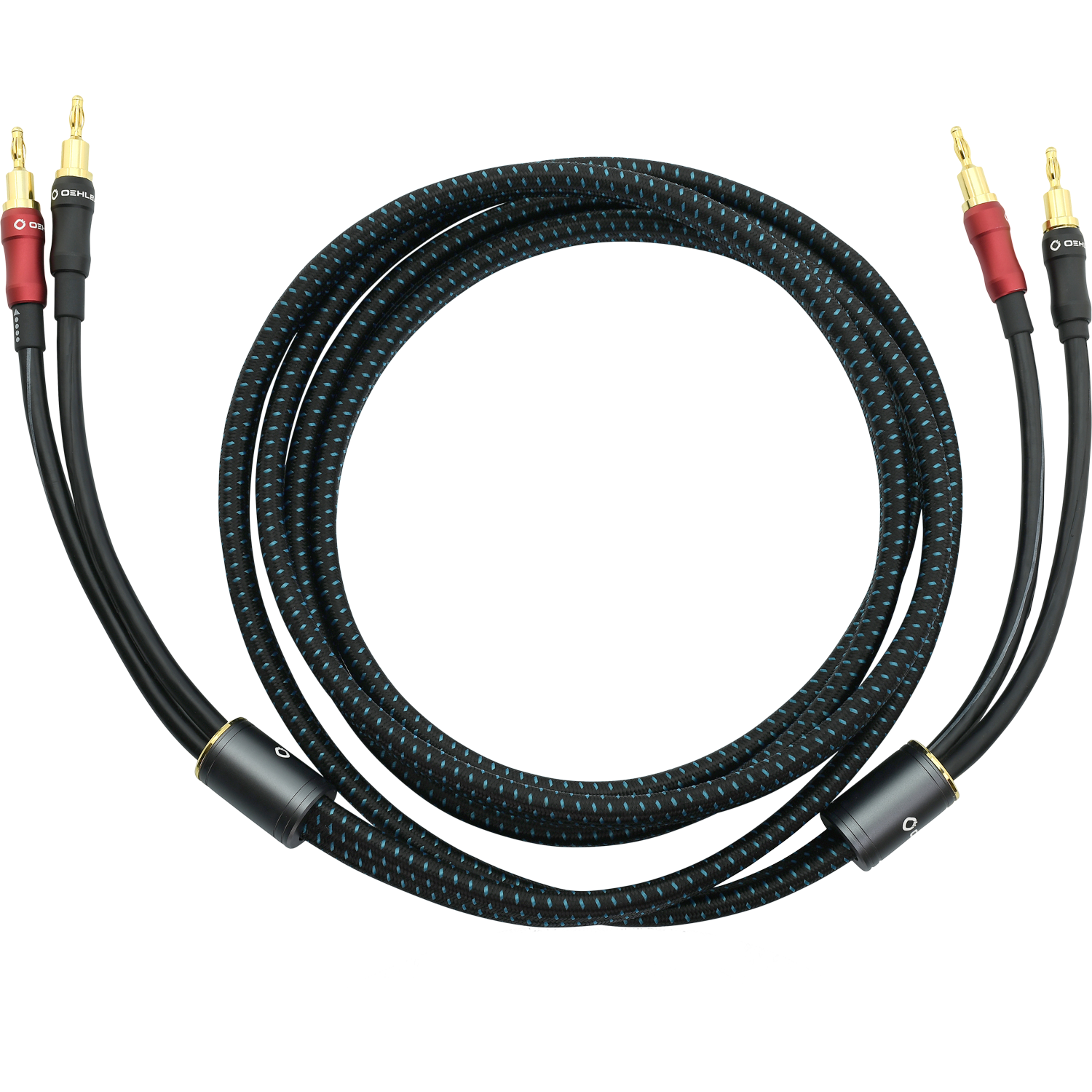 Transform Dual-Plug Exzellentes Lautsprecherkabel Set mit wechselbaren Steckern Banana-Kabelschuh