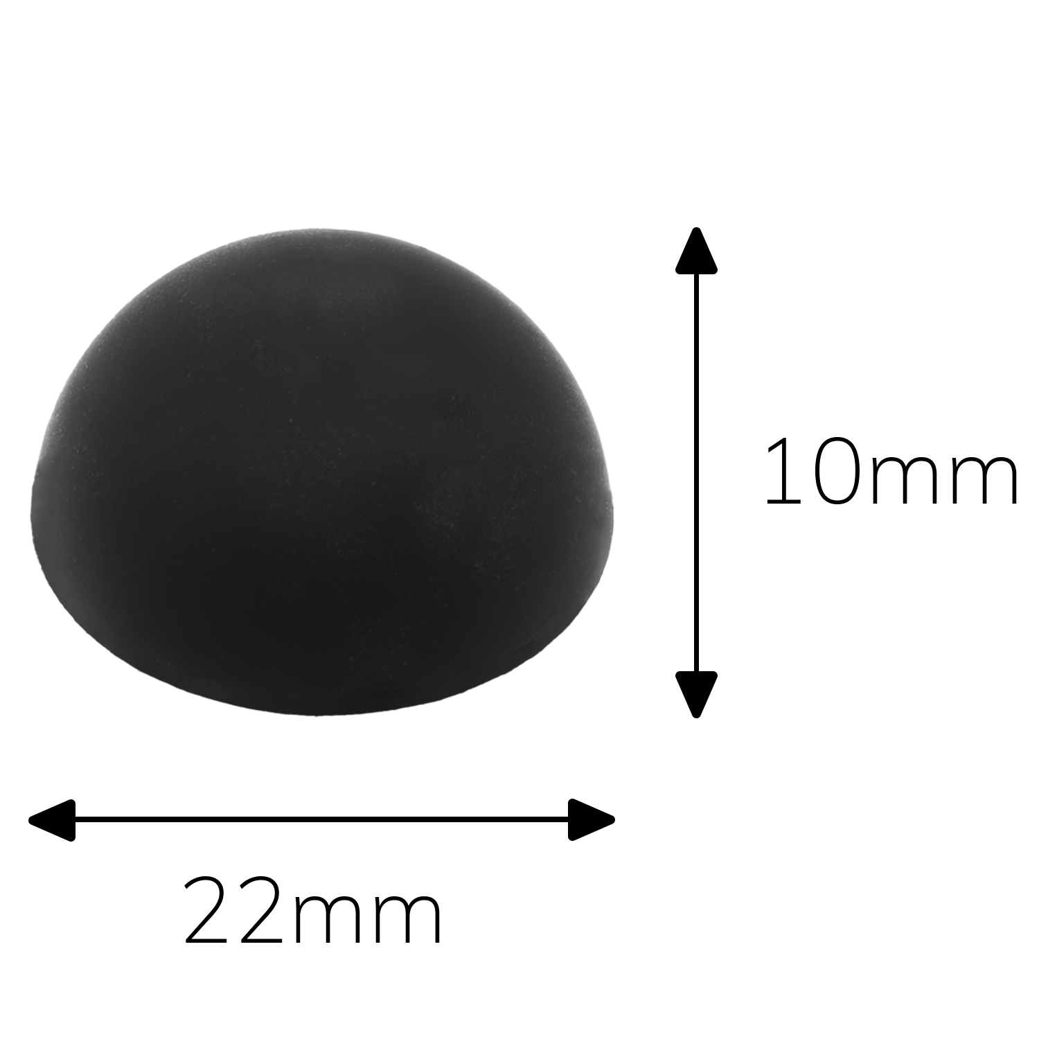 Oehlbach Resonanzdämpfer schwarz rund mit Oehlbach-Logo oben mittig auf glattem Hintergrund