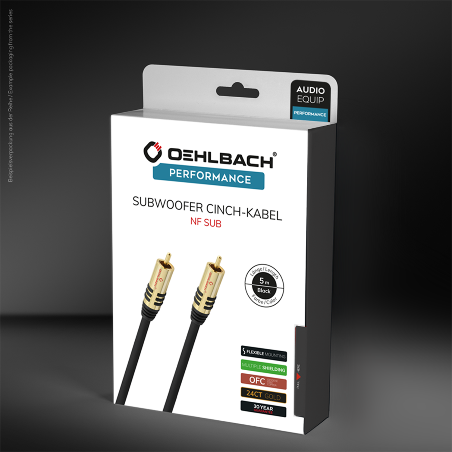 NF Sub Subwoofer Cinch-Kabel