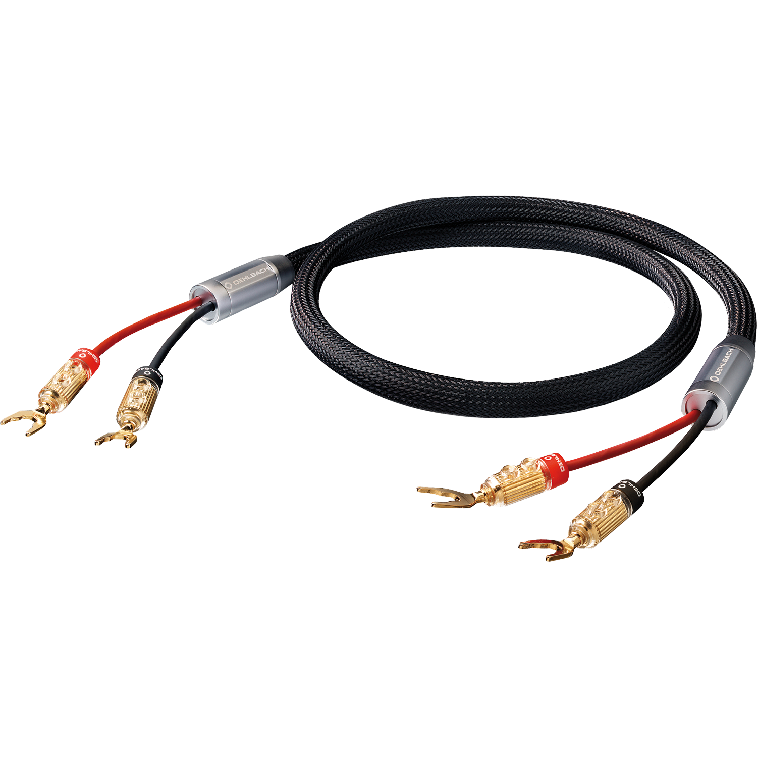 Fusion Two High End Lautsprecherkabel-Set mit Kabelschuh