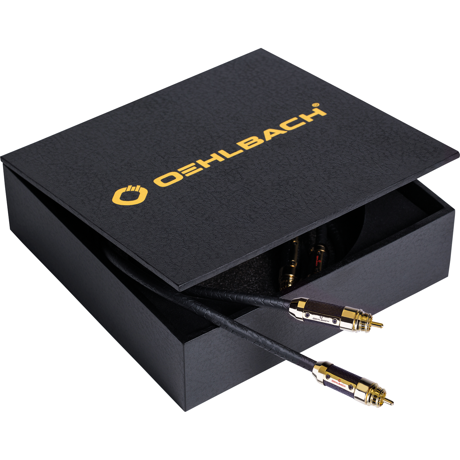 Black Connection Master Brilliantes NF Audiokabel-Set mit Cinchstecker