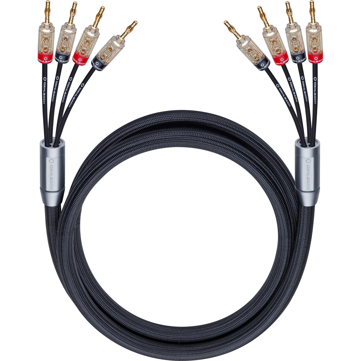 Fusion Four.4B High End Lautsprecherkabel-Set mit Bananenstecker