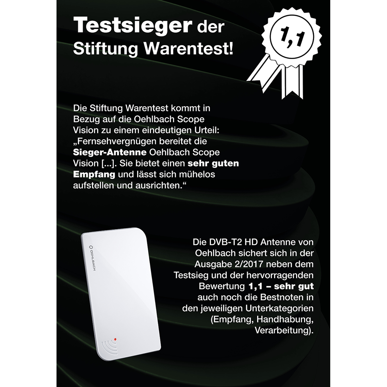 Scope Vision Zimmerantenne für DVB-T2