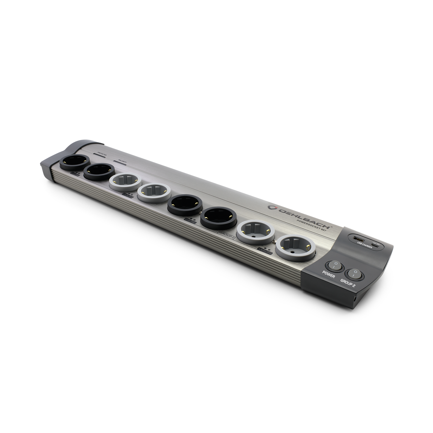 Powersocket 907 MKII Hochwertige HiFi-Netzleiste mit Filterung