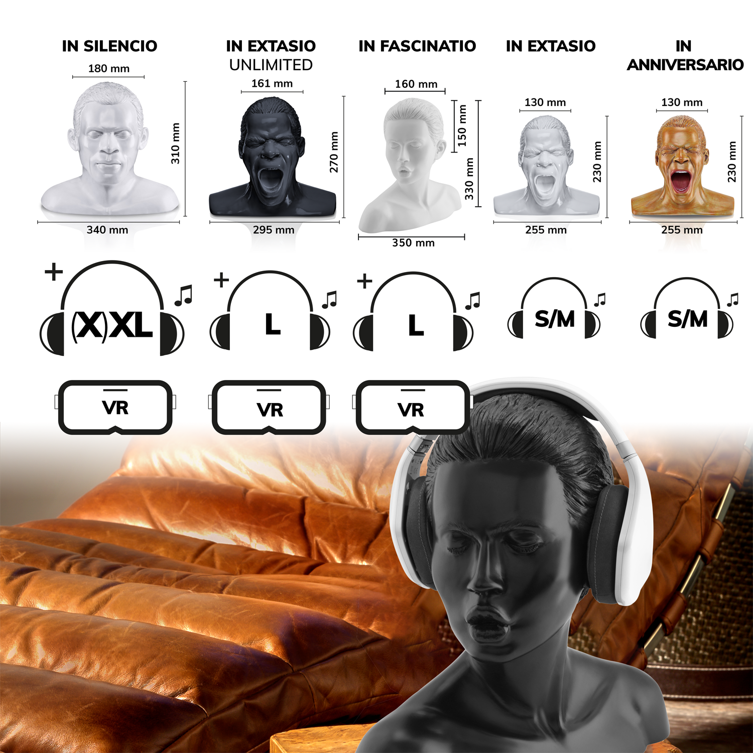In Fascenatio Kopfhörerständer