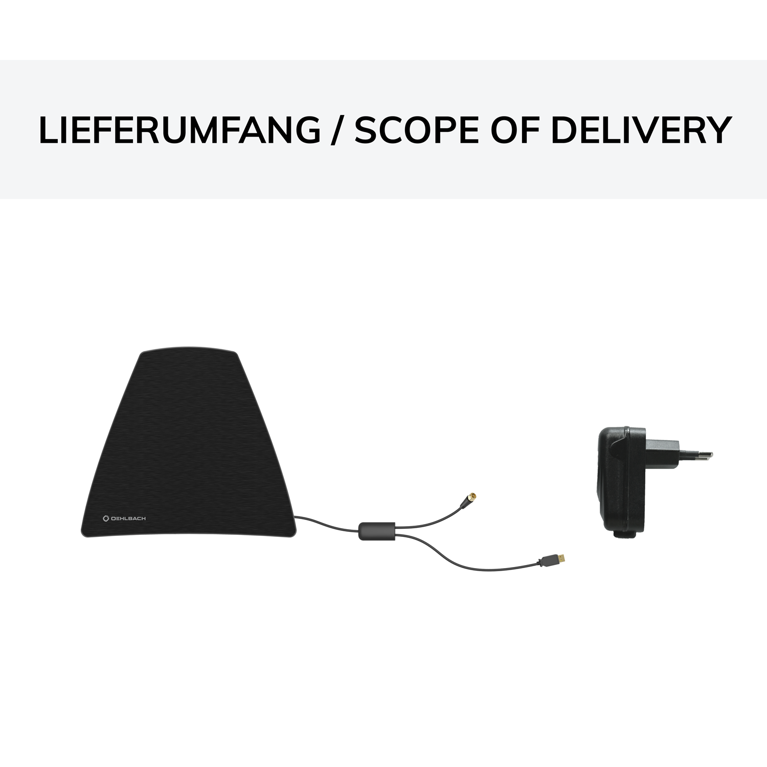 Scope Flat - Refurbished Zimmerantenne für DVB-T2