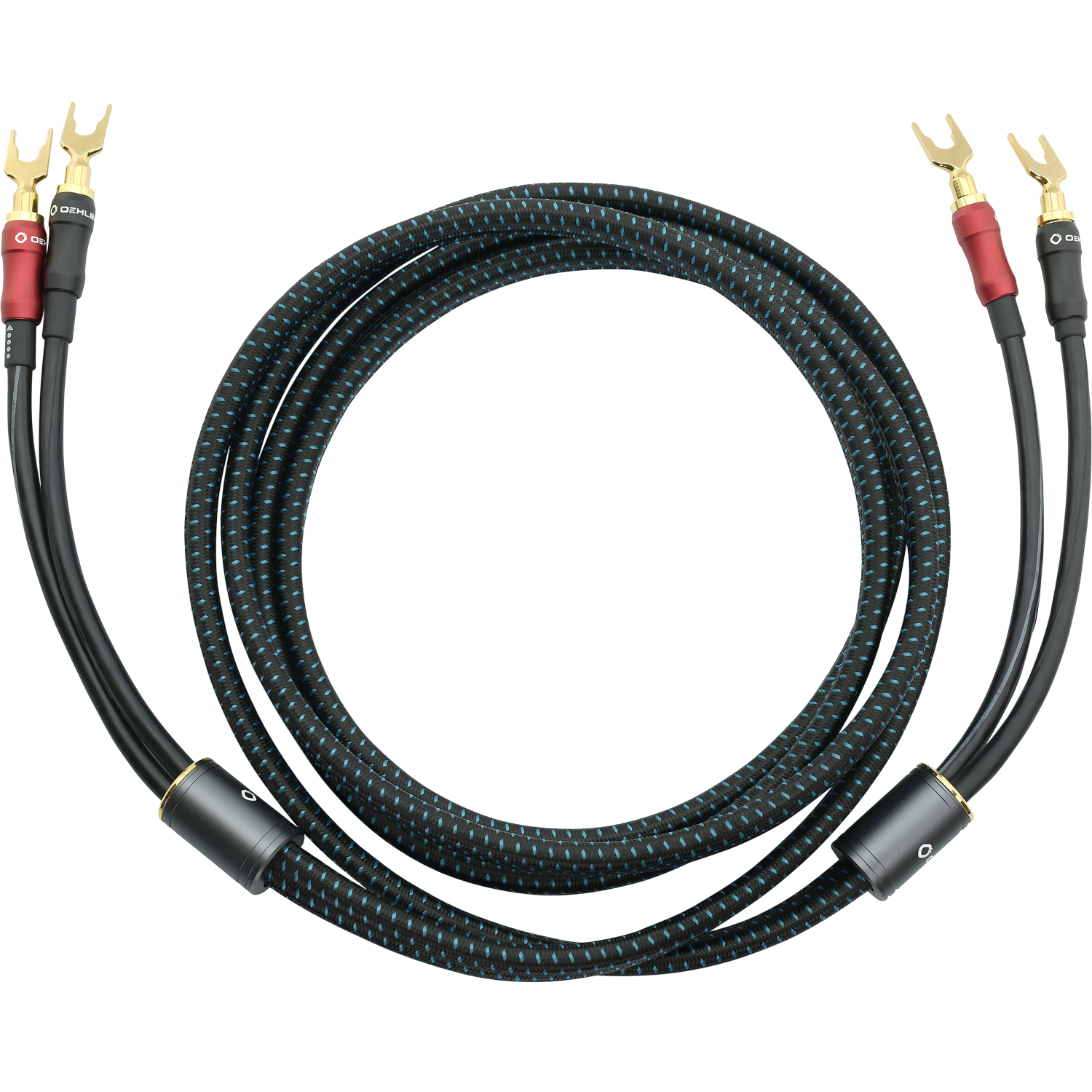 Transform Dual-Plug Exzellentes Lautsprecherkabel Set mit wechselbaren Steckern Banana-Kabelschuh
