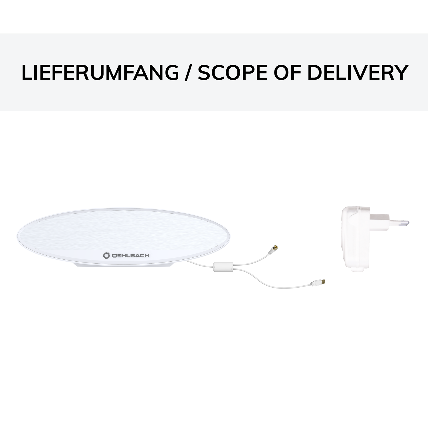 Scope Oval - Refurbished Zimmerantenne für DVB-T2