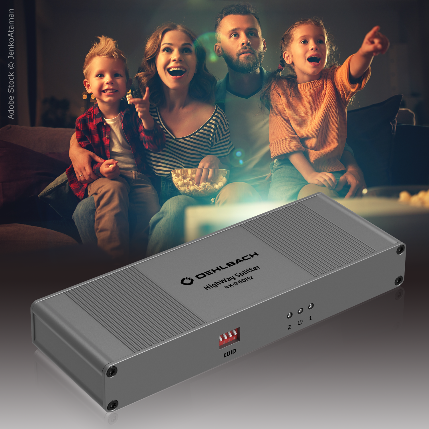 HighWay Splitter 4K Signal-Verteiler für HDMI